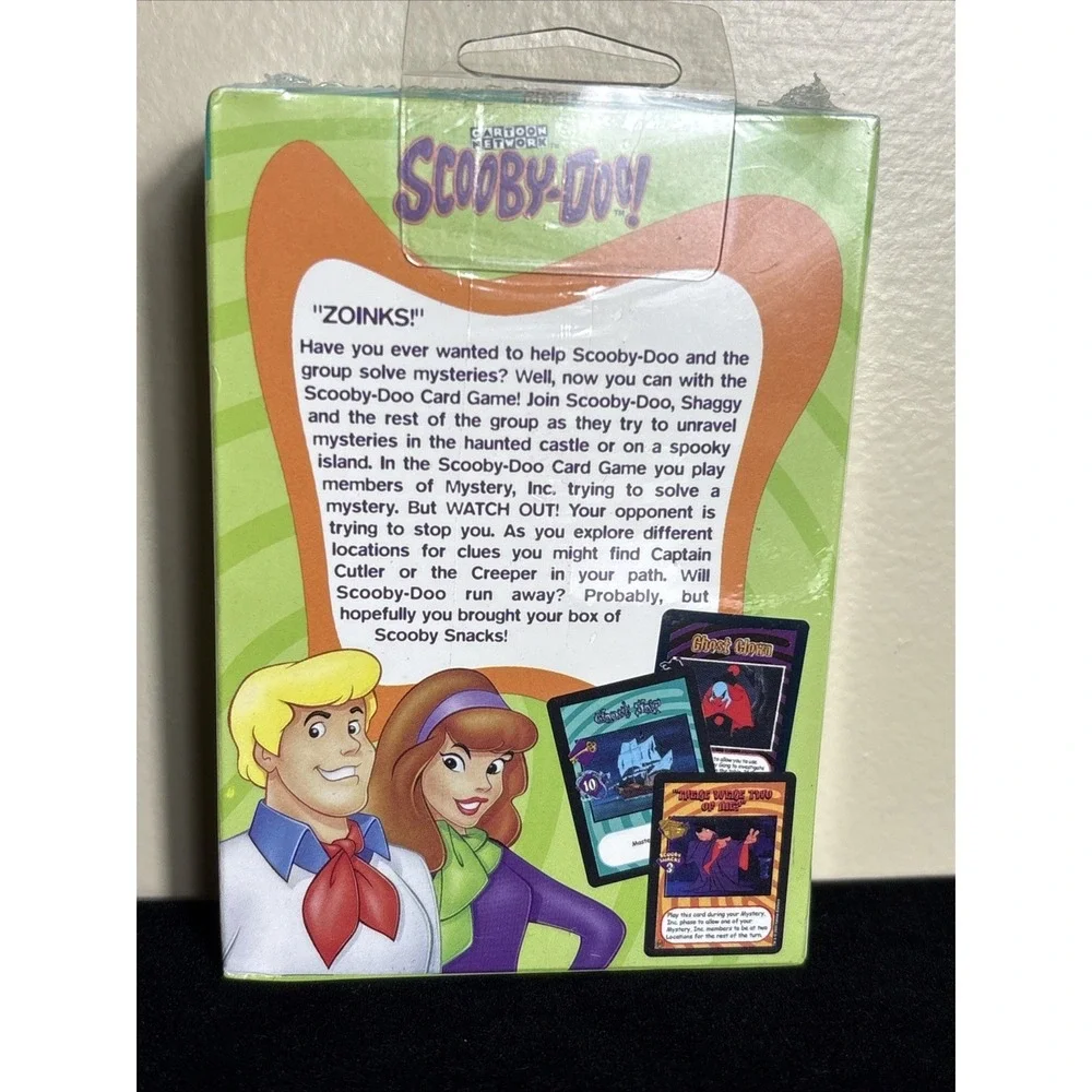 SCOOBY DOO Bicycle EXPANDABLE CARD GAME NEW SEALED Vintage 2000